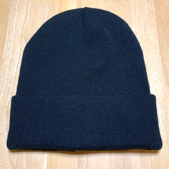 Black Acrylic Beanie - Picture 1 of 12